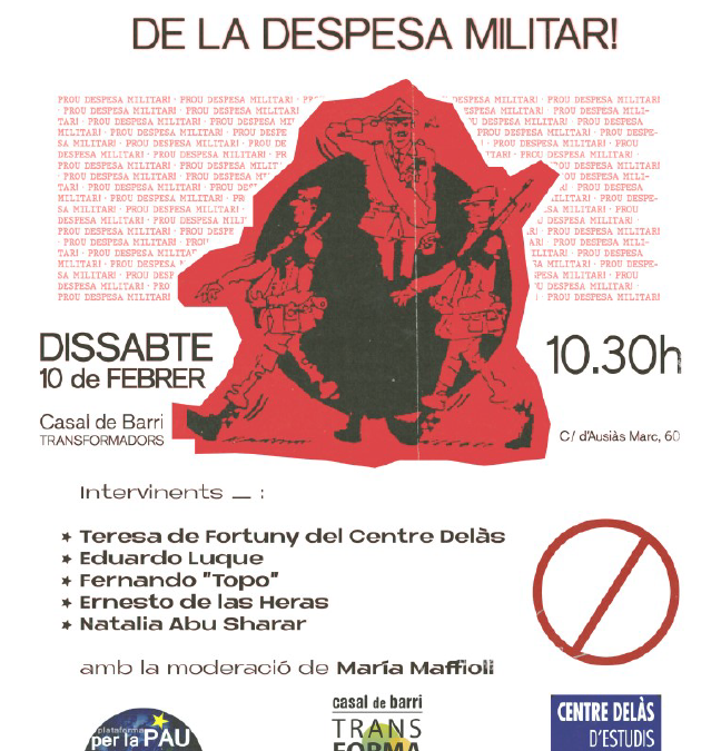 ” LES DADES DE L’AUGMENT DE LA DESPESA MILITAR ” – MAREA TV ” LES DADES DE L’AUGMENT DE LA DESPESA MILITAR ” – MAREA TV
